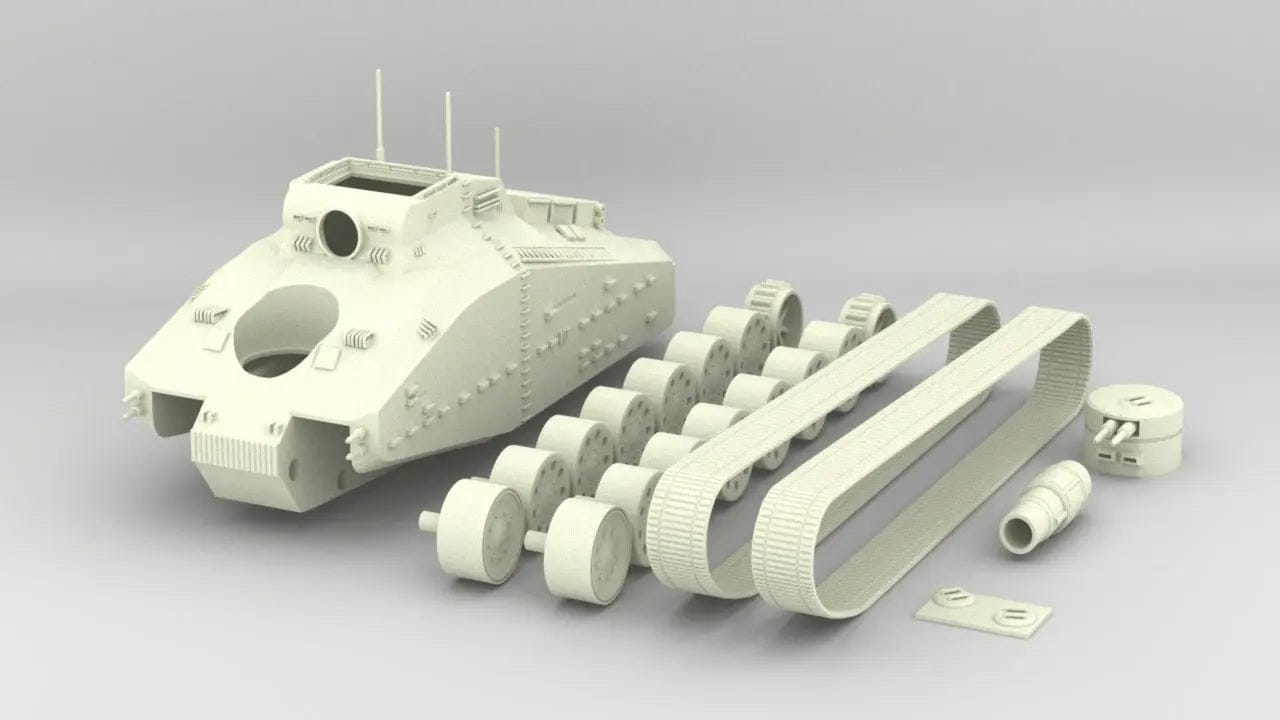 1/18 Sci-Fi Uber Tank Model Kit - distefan 3d print!