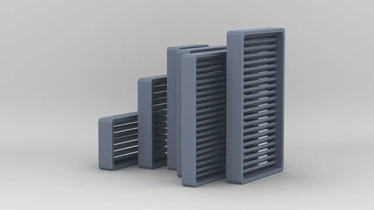 1/18 US Battleship Ventholes Set (6pcs) - distefan 3d print