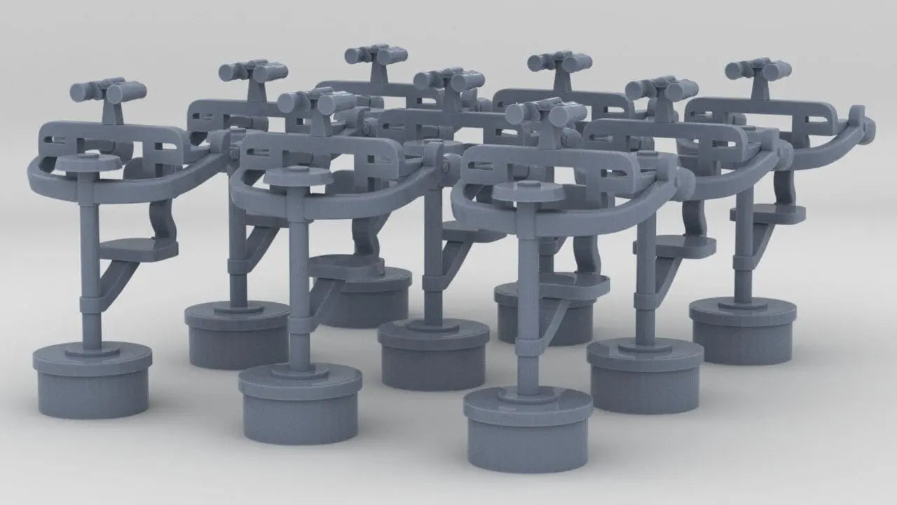 1/192 USN Skylookout Chair Set (9pcs) - distefan 3d print