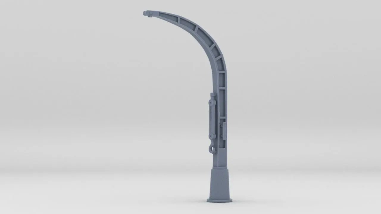 1/192 USN Whaleboat Davits Big - distefan 3d print