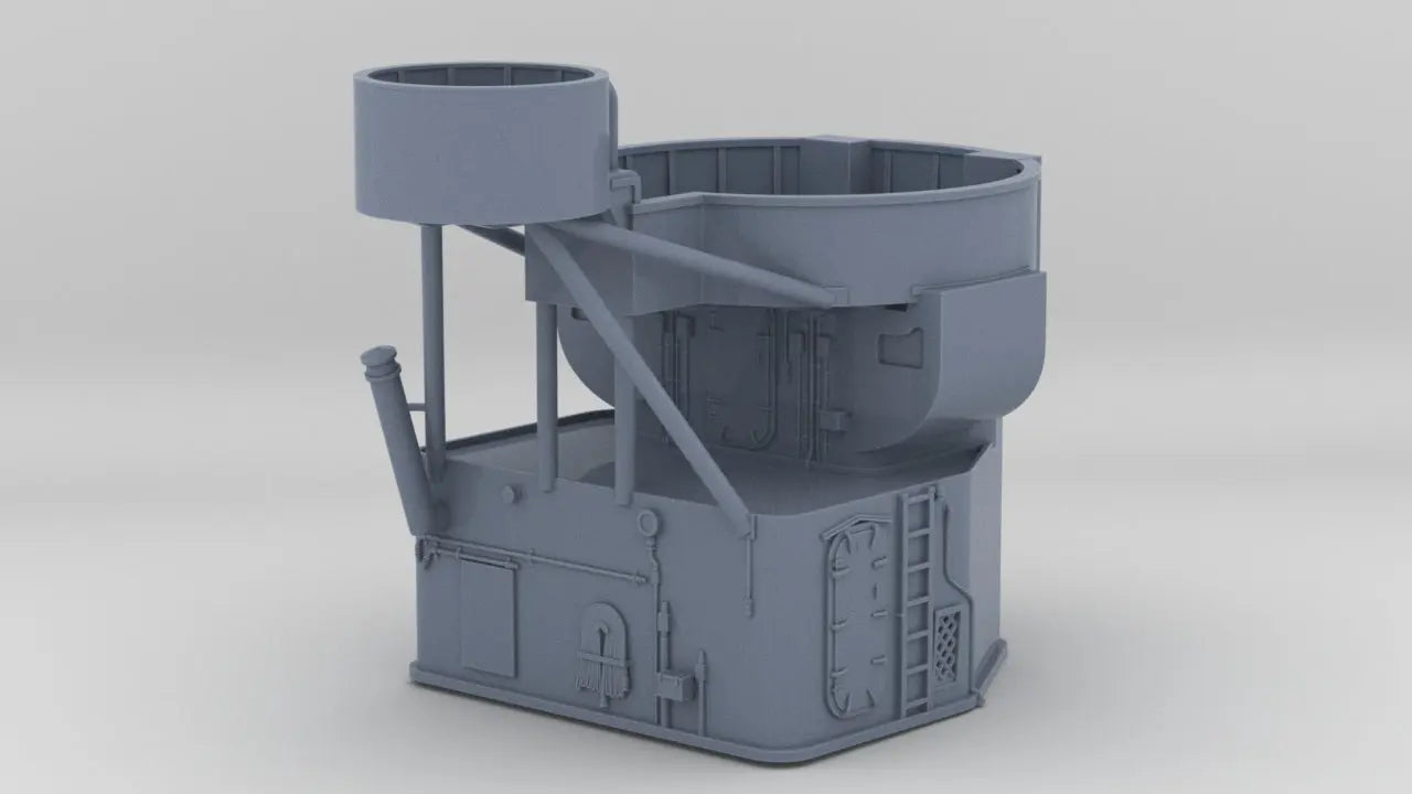 1/192 USS Fletcher Stern Bridge 3dspro