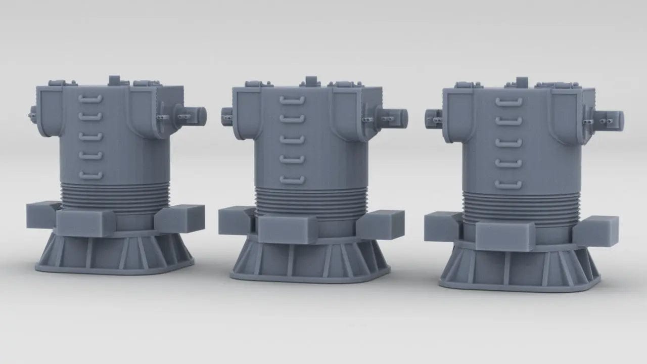 1/192 DKM Admiral Scheer Range Finder Set (3pcs) - distefan 3d print