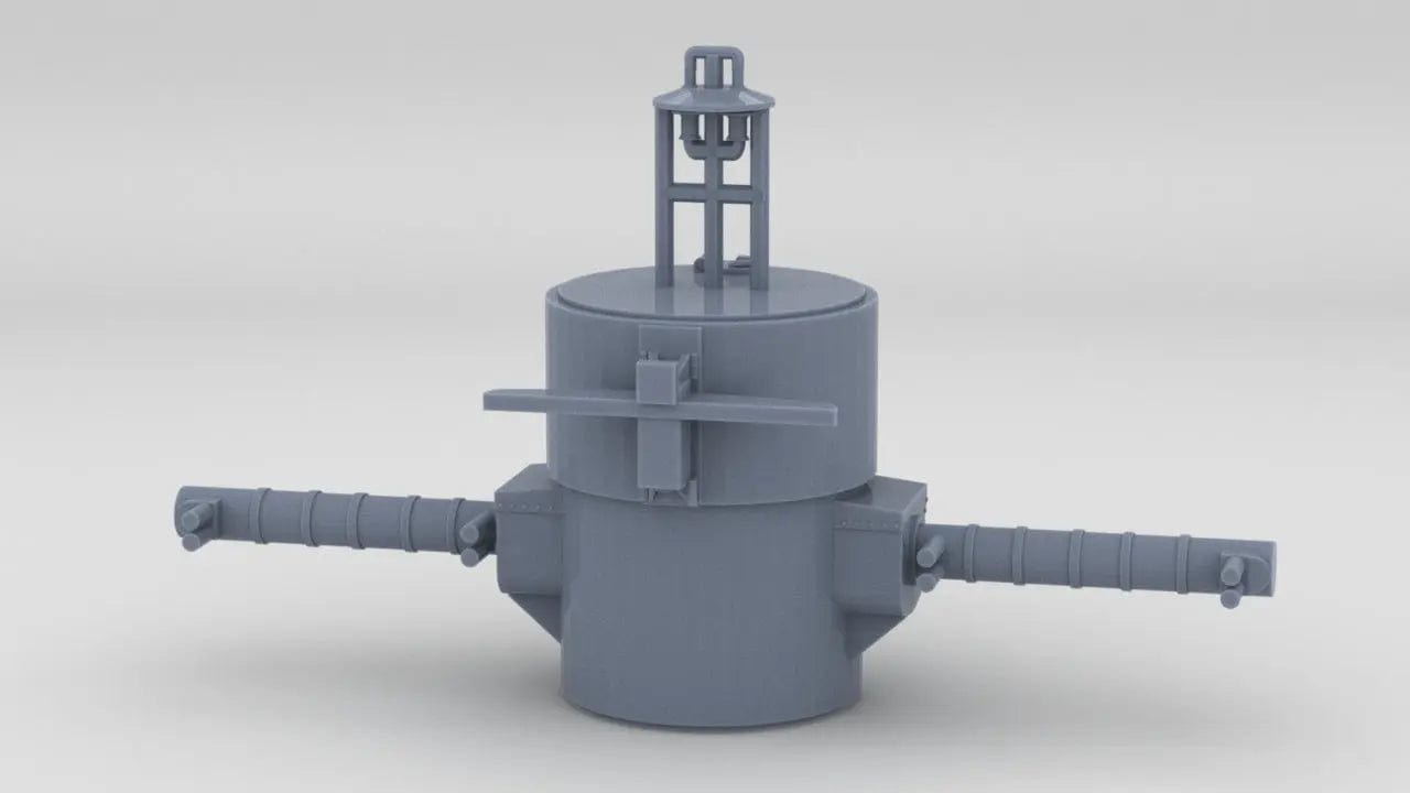 1/192 DKM Admiral Scheer Tower Range Finder - distefan 3d print