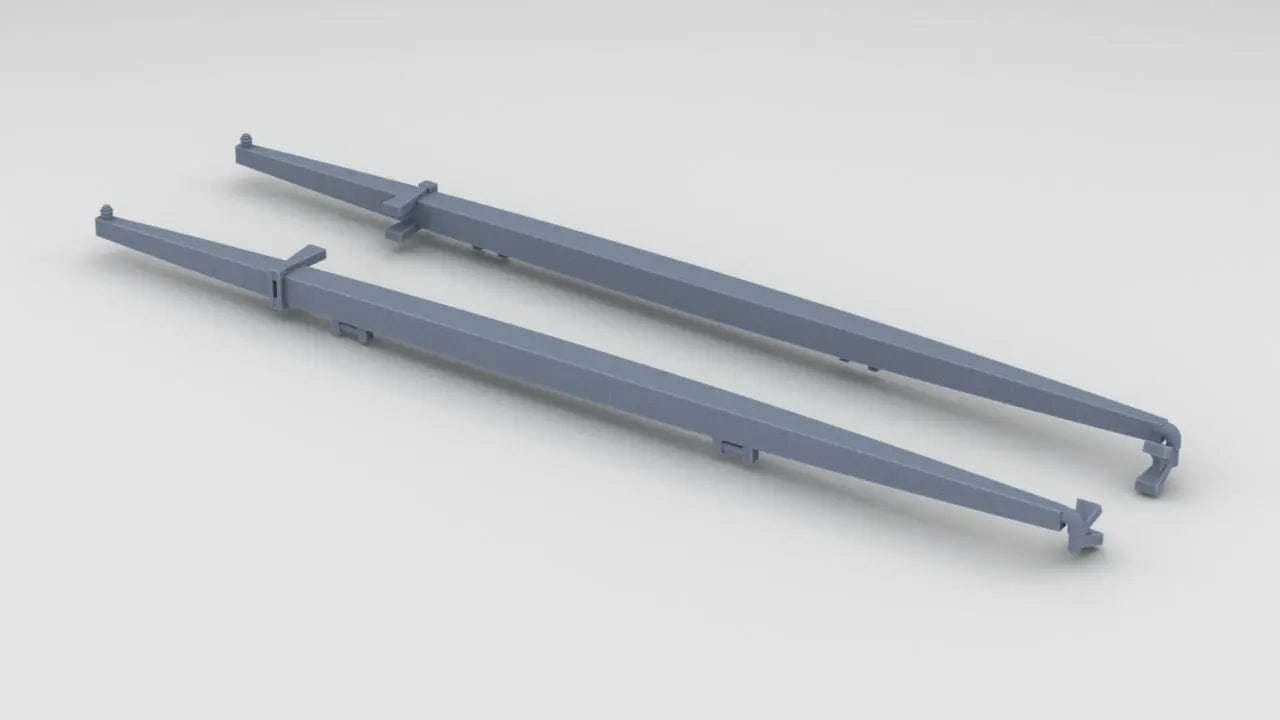 1/192 USS BB59 Boom Set (2pcs) - distefan 3d print