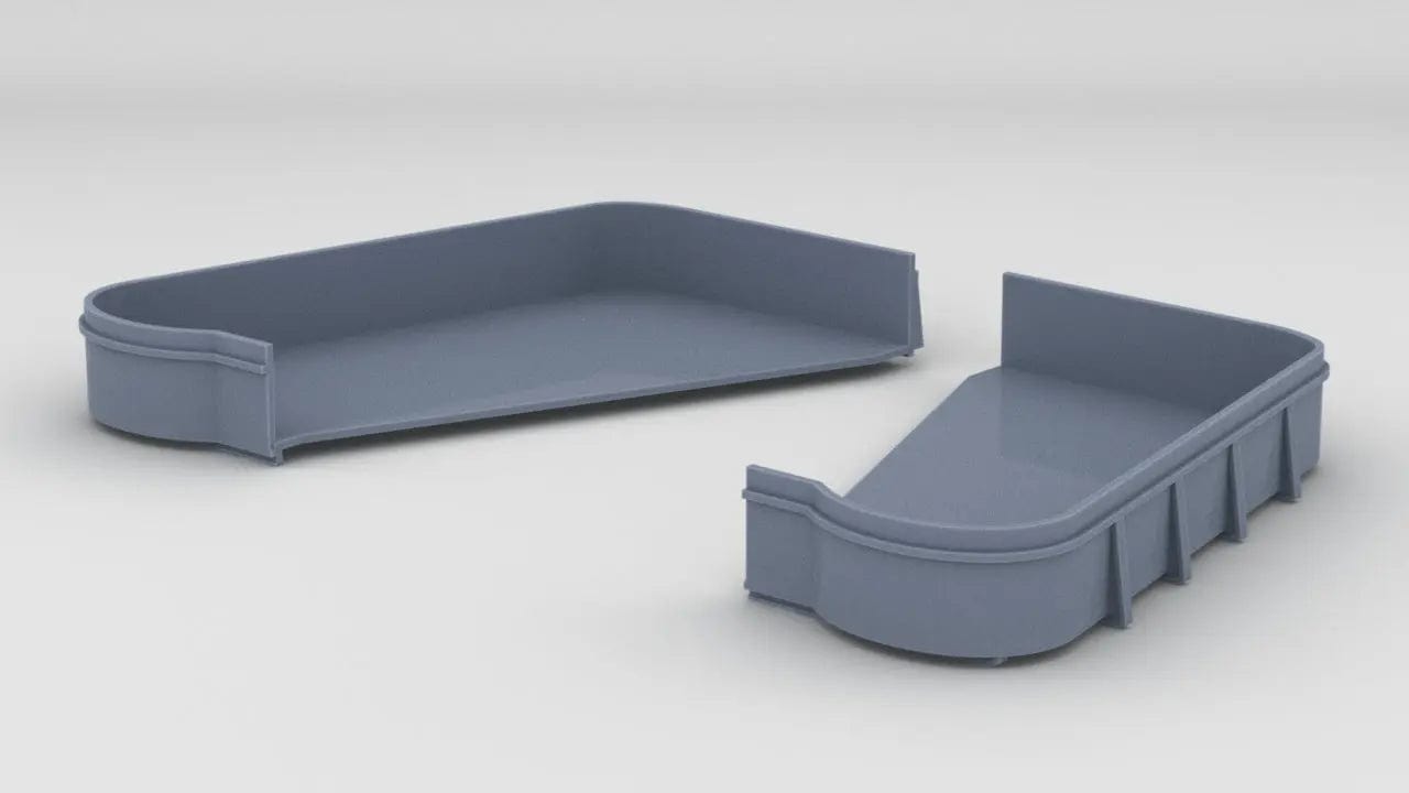 1/192 USS Iowa BB-61 Deck 3 Amidships 20mm Tub Set - distefan 3d print