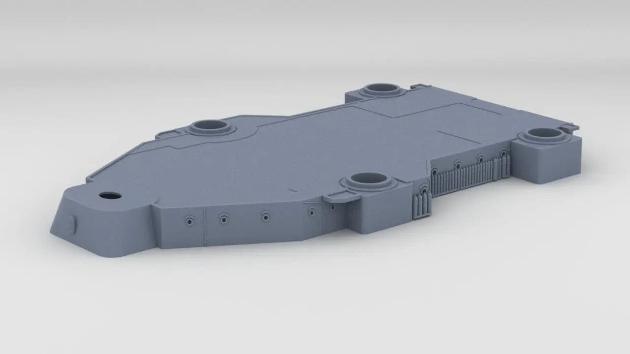 1/192 USS Iowa BB-61 Forward Structure Deck 2 - distefan 3d print