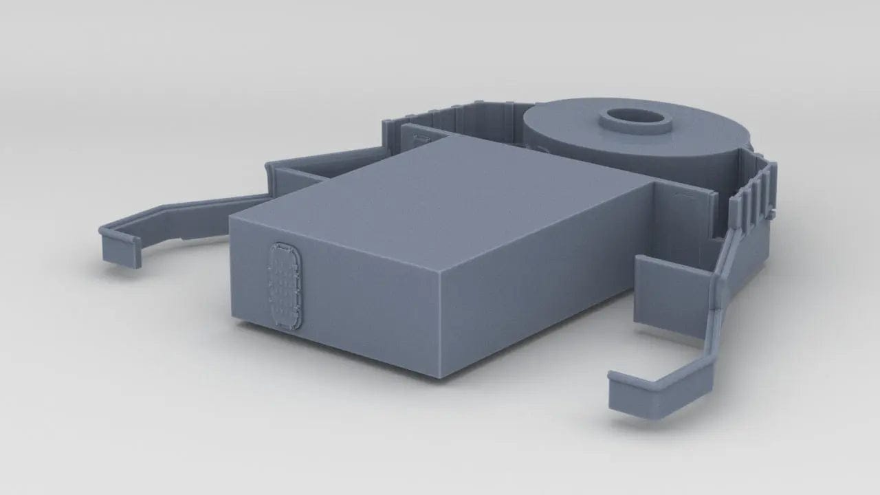 1/192 USS Iowa BB-61 Forward Structure Deck 4 - distefan 3d print