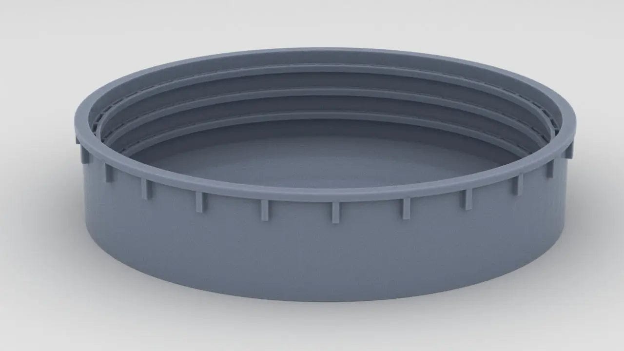 1/192 USS LCT 40mm Twin Bofors Tub Shield - distefan 3d print