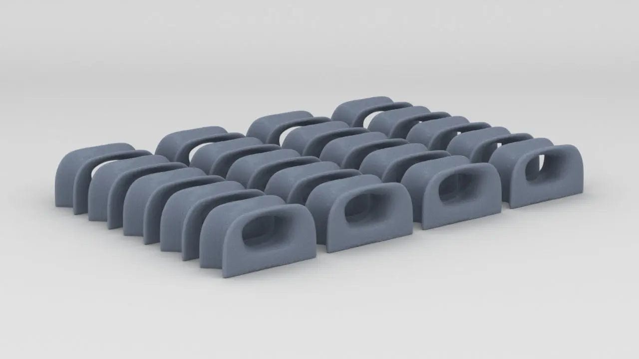 1/192 USS Massachusetts (BB-59) Fairleads Set (20pcs) - distefan 3d print