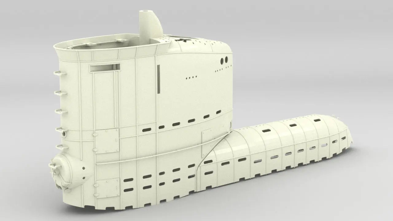 1/20 DKM U-Boot XXIII U-2321 Conning Tower Set Protosoon