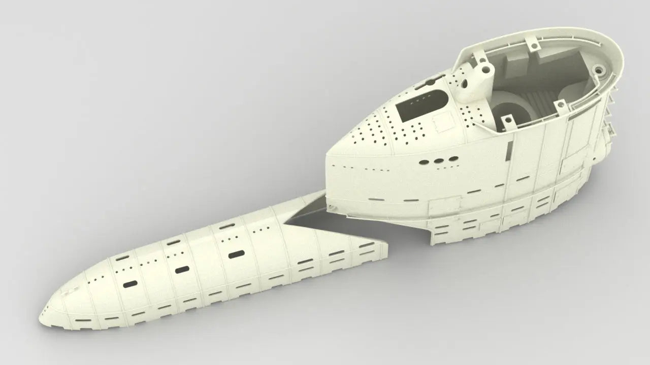 1/20 DKM U-Boot XXIII U-2321 Conning Tower Set Protosoon