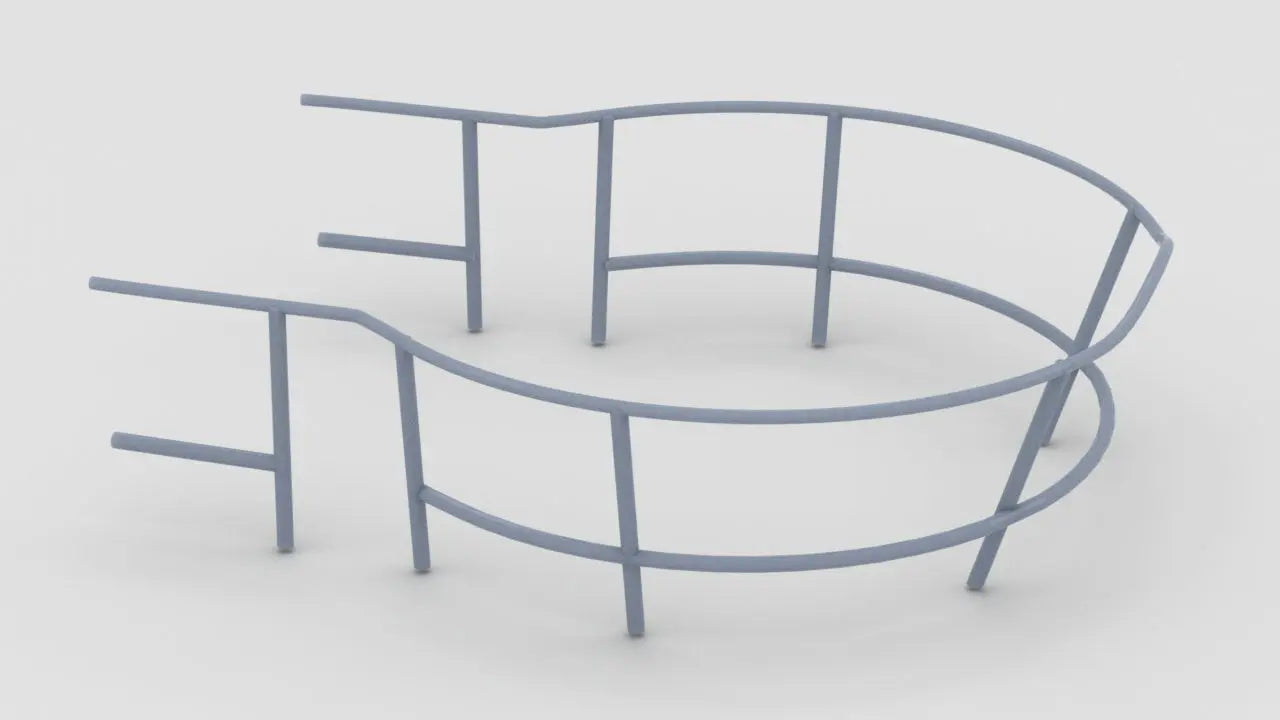 1/20 USS Gato Forward Gun Deck Railing Protosoon