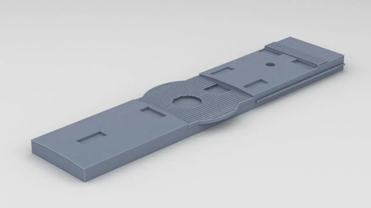 1/20 DKM Schnellboot S-100 Amidships Deck - distefan 3d print