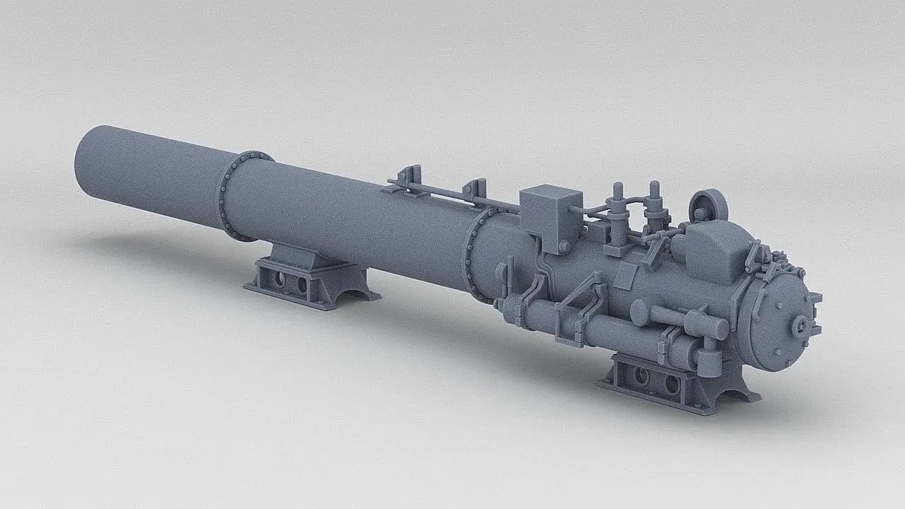 1/20 DKM Type S-700 Torpedo Launcher Port - distefan 3d print