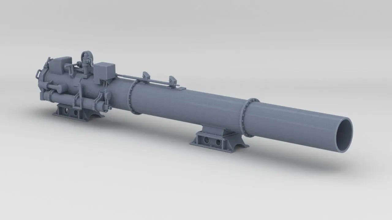 1/20 DKM Type S-700 Torpedo Launcher Starboard - distefan 3d