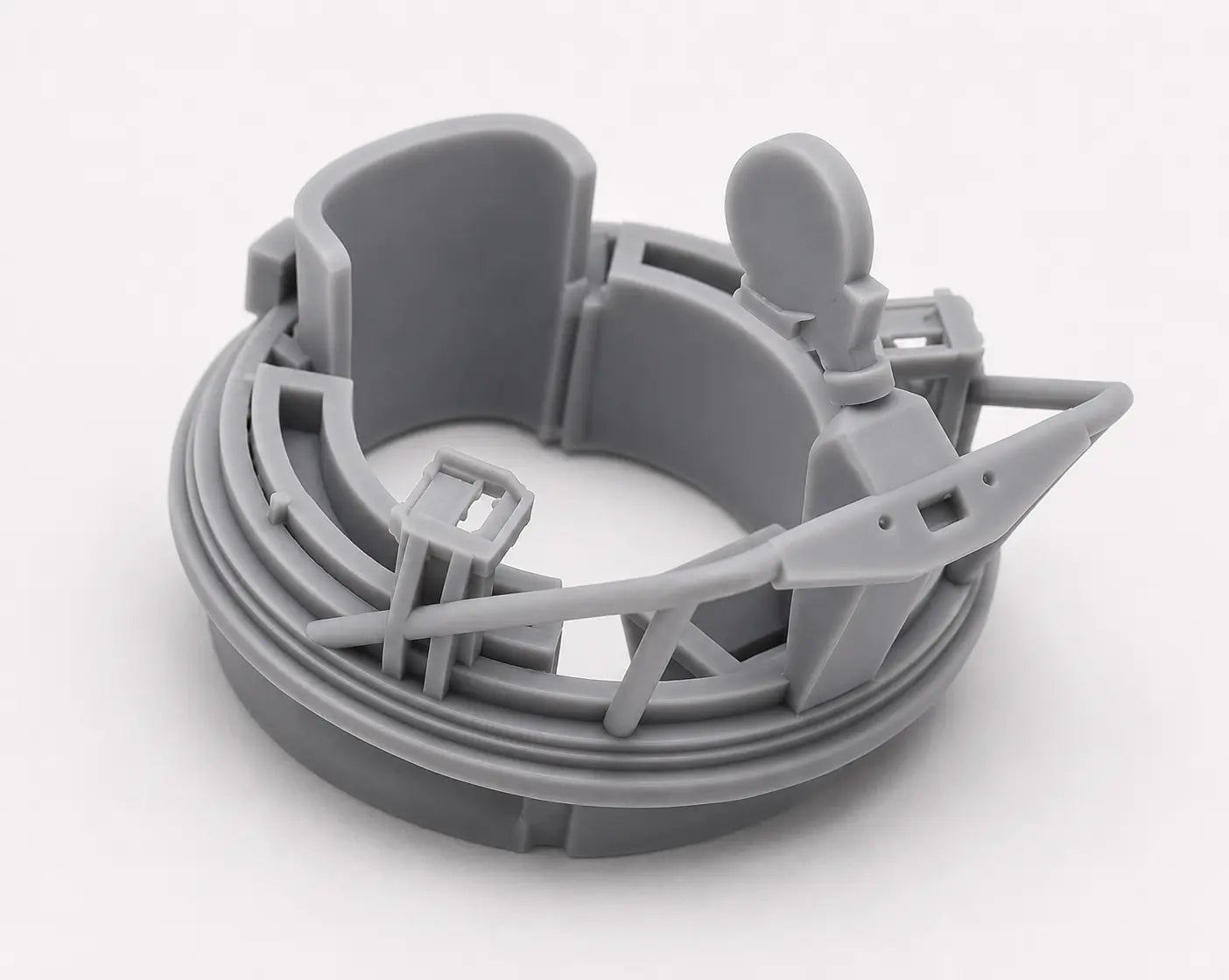 1/20 US PT Boat 109 Aft Turret Mount - distefan 3d print
