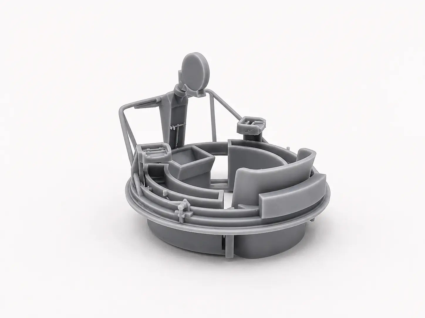 1/20 US PT Boat 109 Aft Turret Mount - distefan 3d print