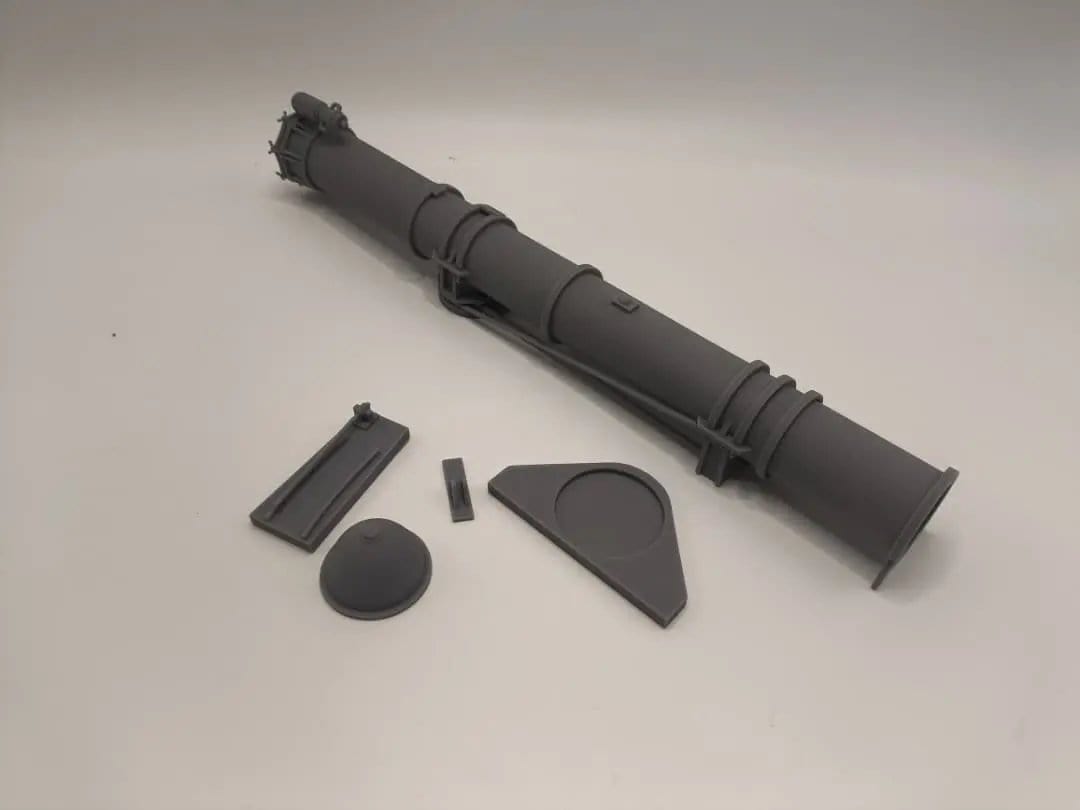 1/20 US PT Boat 109 Torpedo Tube Starboard Kit - distefan 3d print