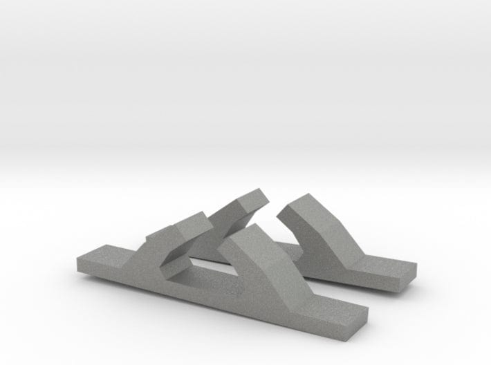 1/20 US PT Boat rear deck chocks set - distefan 3d print