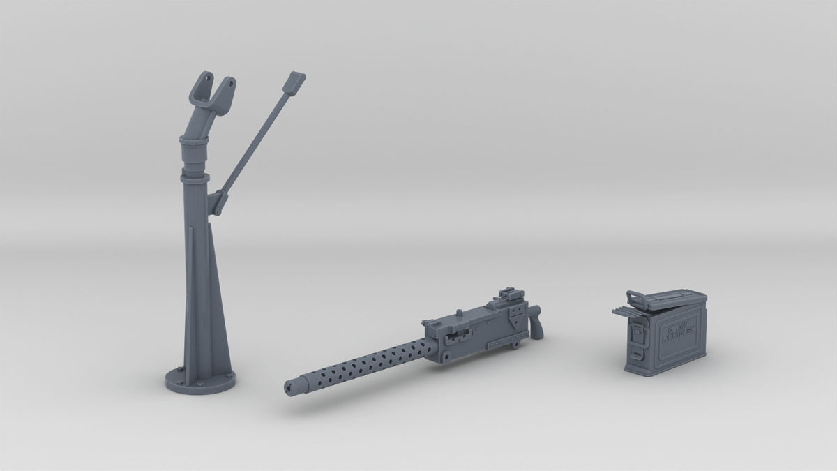 1/20 US WWII Browning .30 Caliber 1919A4 Set - distefan 3d print