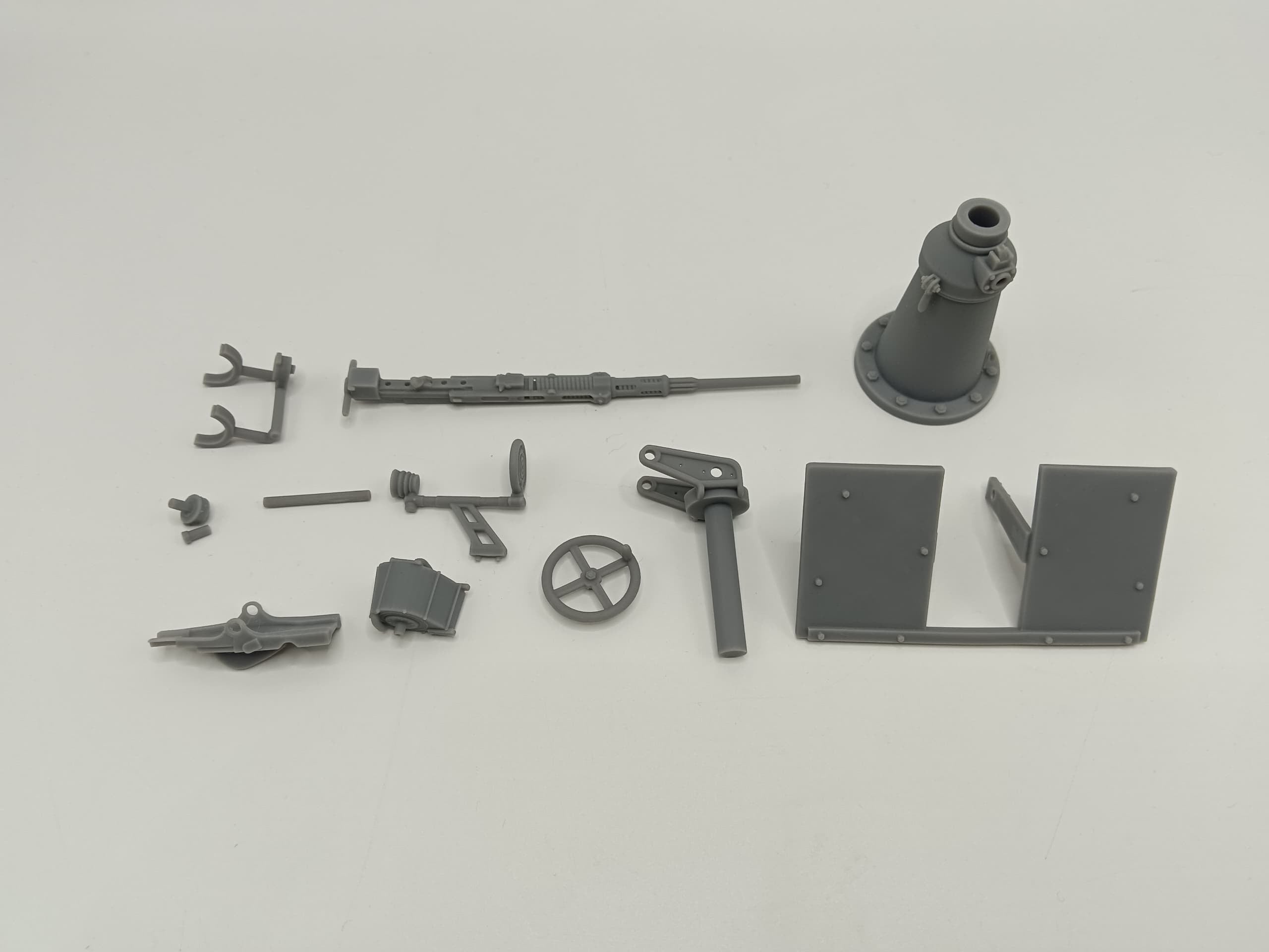 1/20 USN 20mm Single Oerlikon Mk4 w/ Shield - distefan 3d print