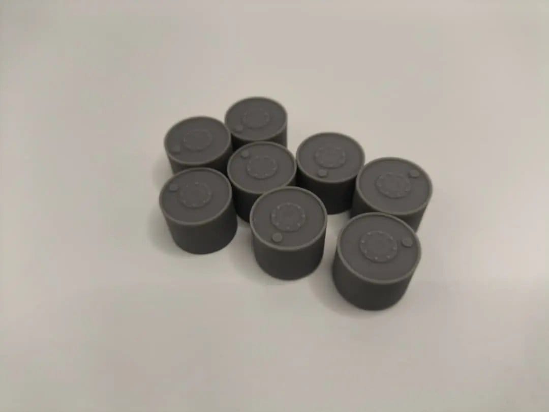 1/20 USN 300lb Depth Charges Mk6 Set (4pcs) - distefan 3d print