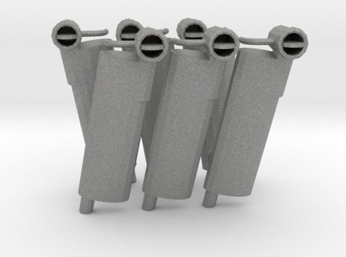 1/20 USN Pt Boat 109 mufflers set - distefan 3d print