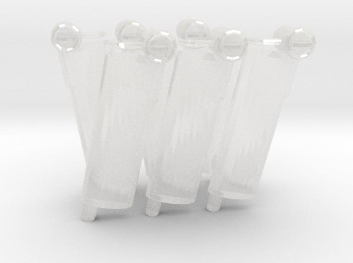 1/20 USN Pt Boat 109 mufflers set - distefan 3d print