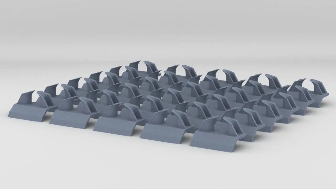 1/200 DKM Chock Set (30pcs) Resin3Dinteractive