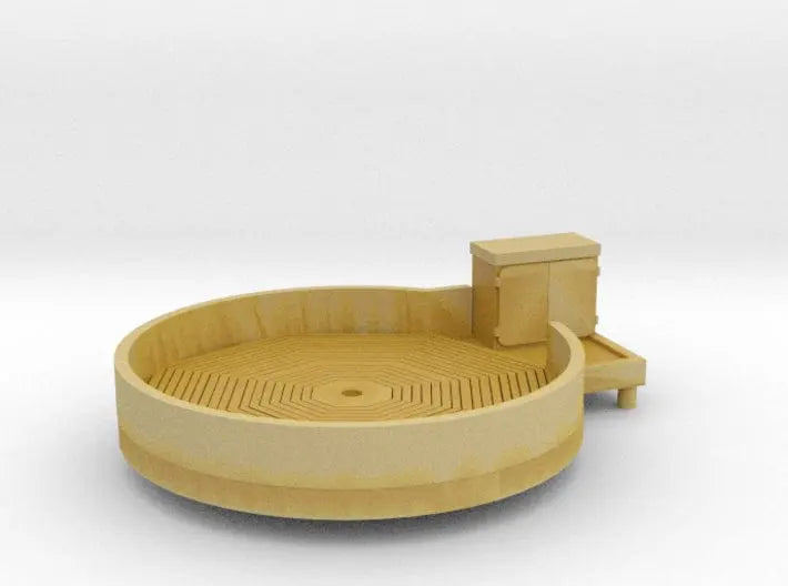 1/200 DKM Graf Zeppelin 37mm Gun Tub Bow - distefan 3d print