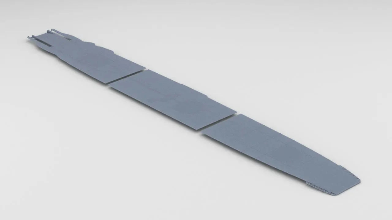 1/200 DKM Graf Zeppelin Flight Deck Set (3pcs) - distefan 3d print