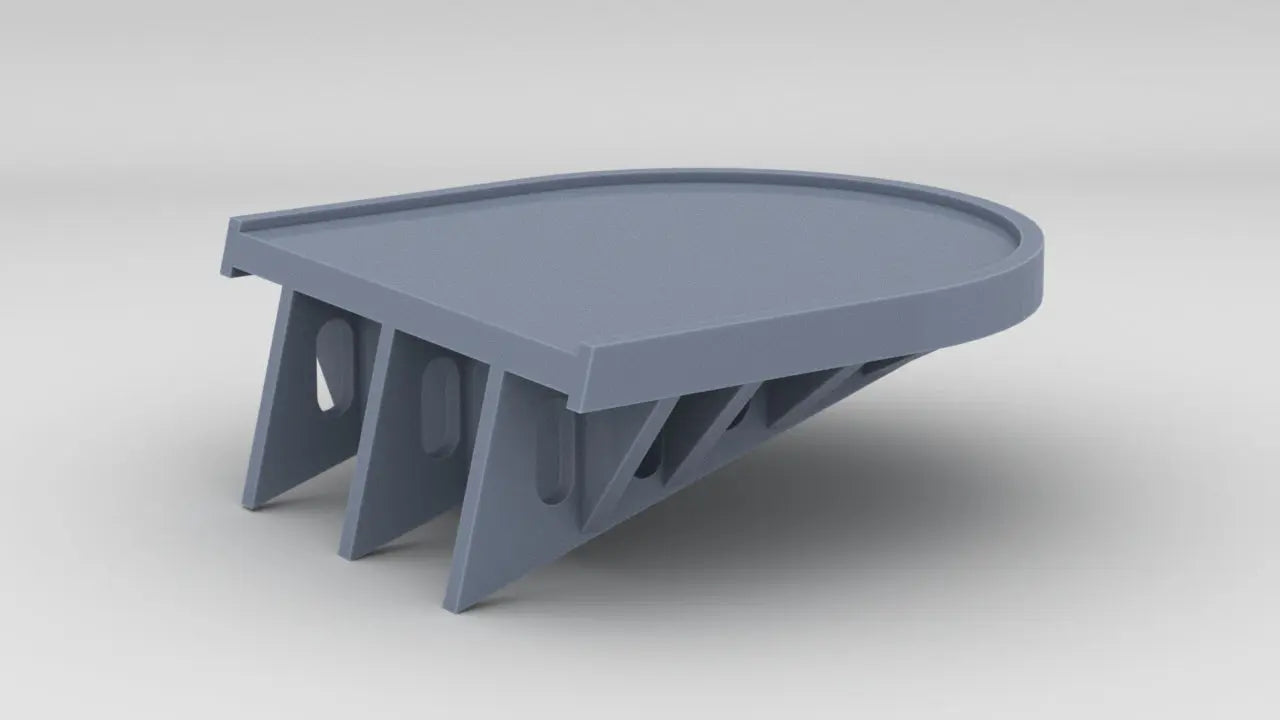 1/200 DKM Graf Zeppelin Port Hull Searchlight Platform 2 - distefan 3d print