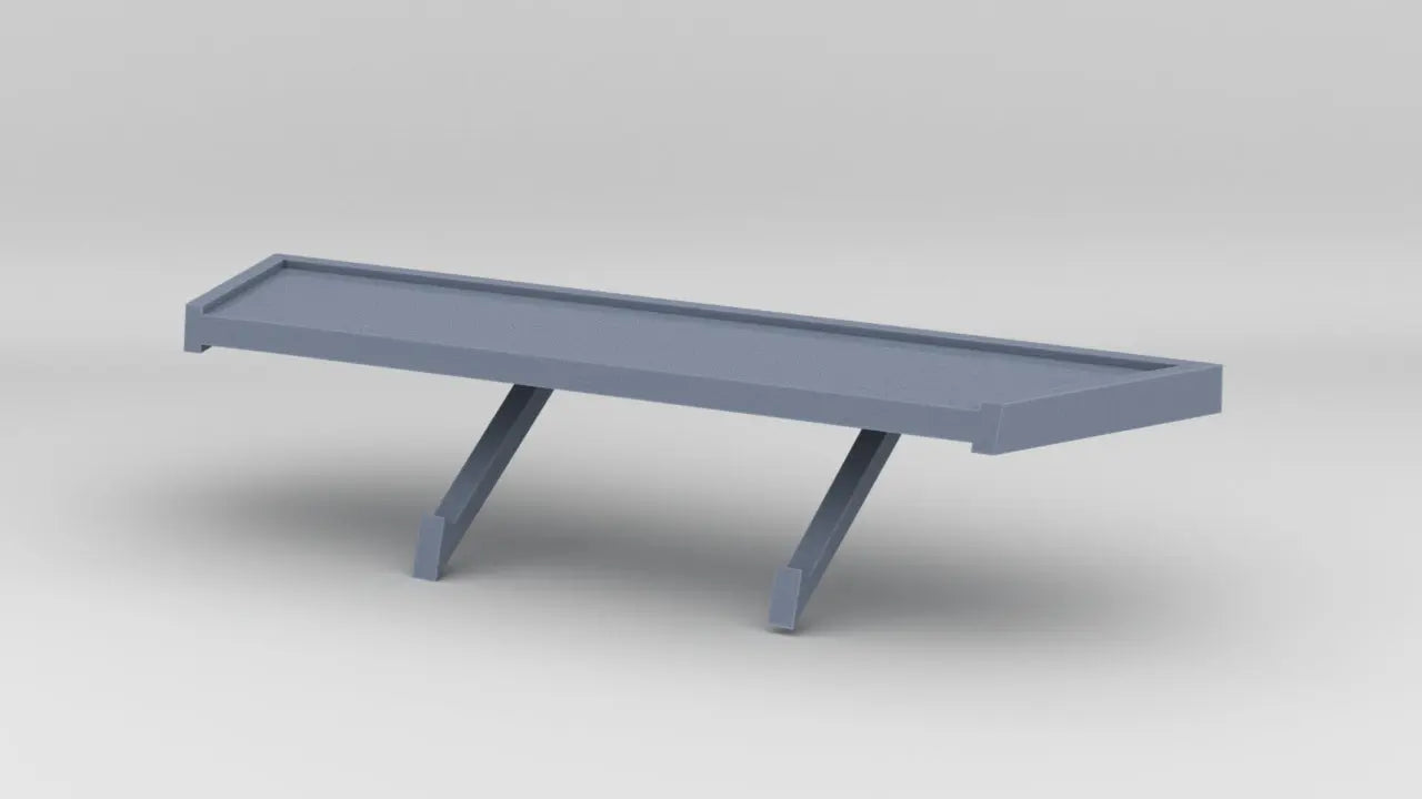 1/200 DKM Graf Zeppelin Port Hull Walkway 2 - distefan 3d print