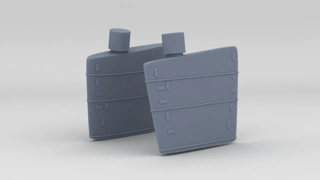 1/200 DKM Graf Zeppelin Rudders Set (2pcs) - distefan 3d print