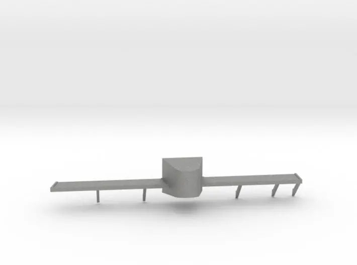 1/200 DKM Graf Zeppelin walkway 4 hull starboard - distefan 3d print