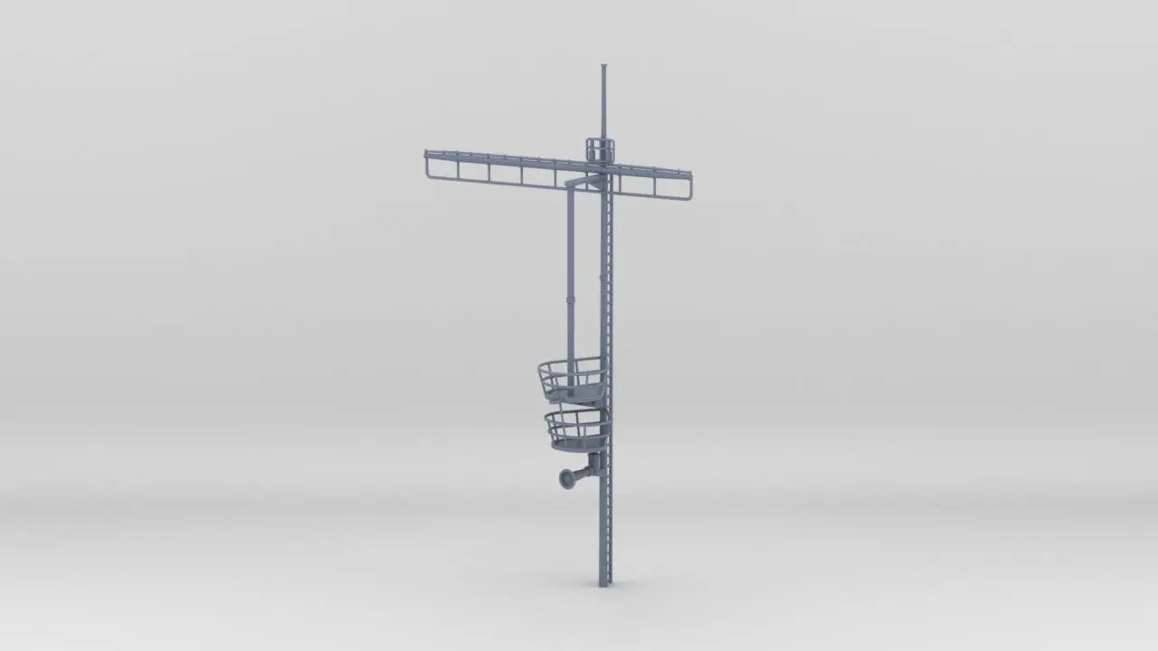 1/200 DKM Graf Zeppelin Forward Mast Protosoon