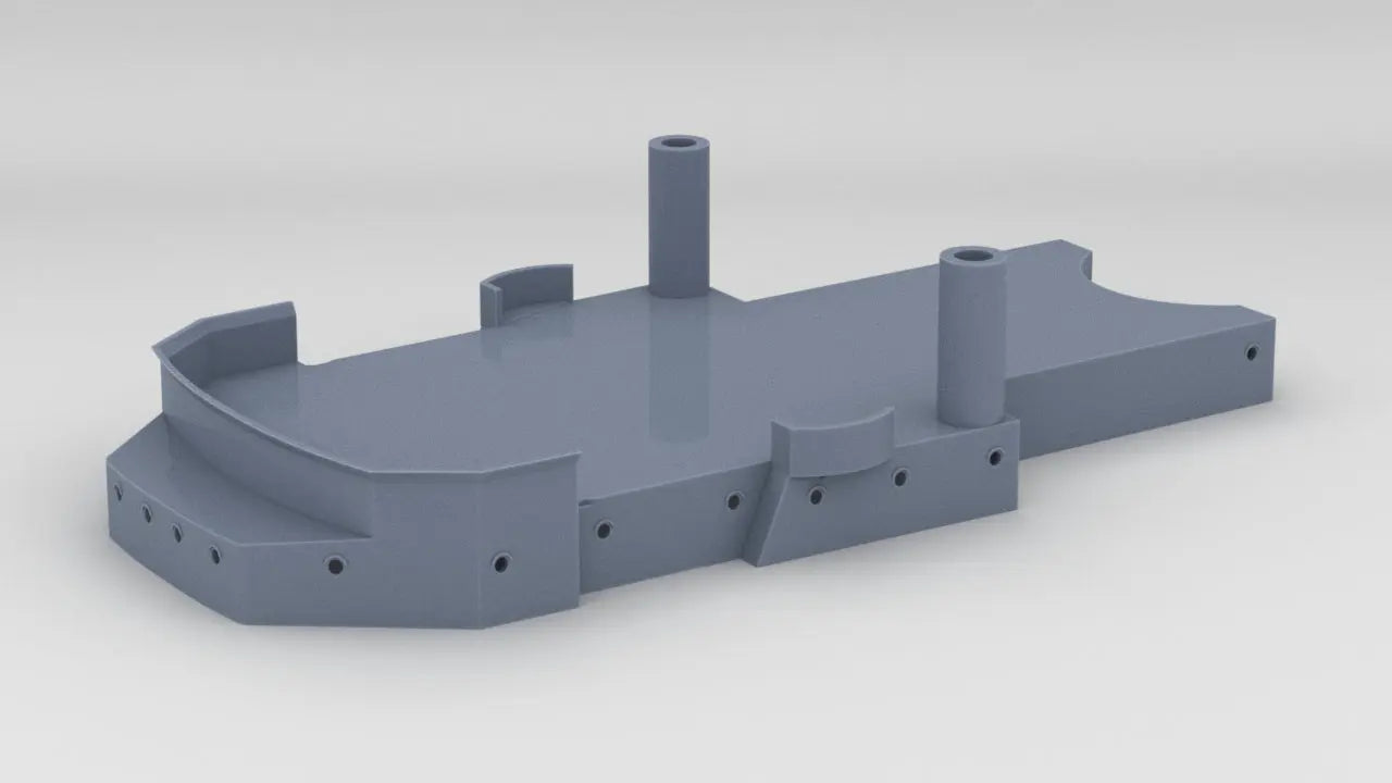 1/200 DKM H-39 Forward Deck 4 - distefan 3d print