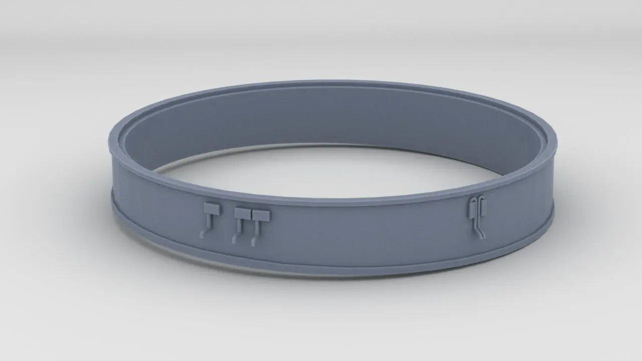 1/200 DKM H-39 Turret 3 Barbette - distefan 3d print