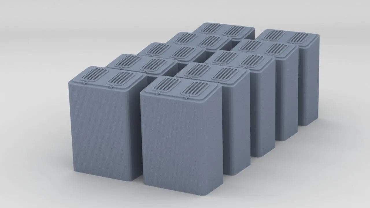 1/200 DKM Skylight Big w/o Lid Set (10pcs) Resin3Dinteractive