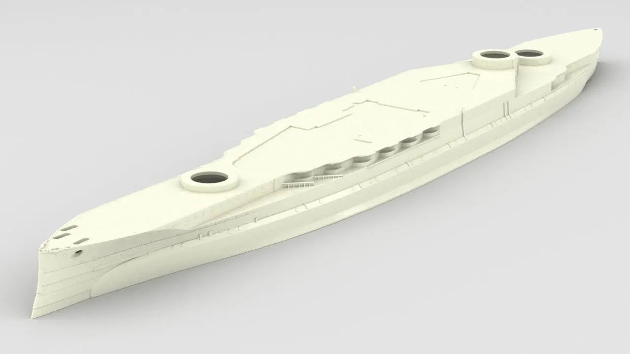 1/200 HMS Barham Hull Waterline 3dspro