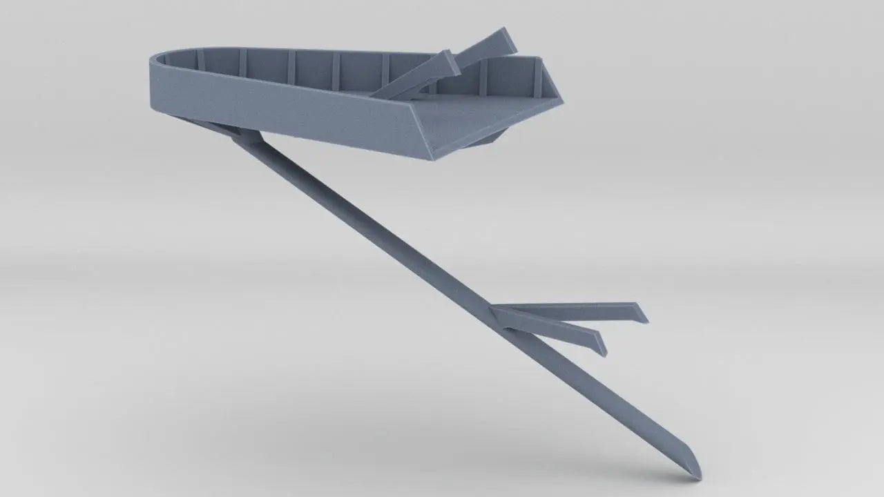 1/200 IJN Shinano Platform Tub Aft Starboard RF Protosoon