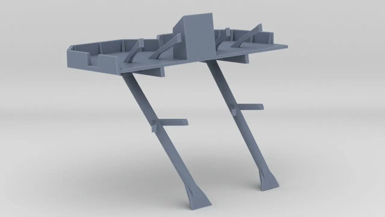 1/200 IJN Shinano Platform Tub Amidships Protosoon