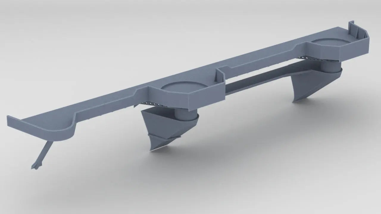 1/200 IJN Shinano Port Aft Tubs 2 Protosoon