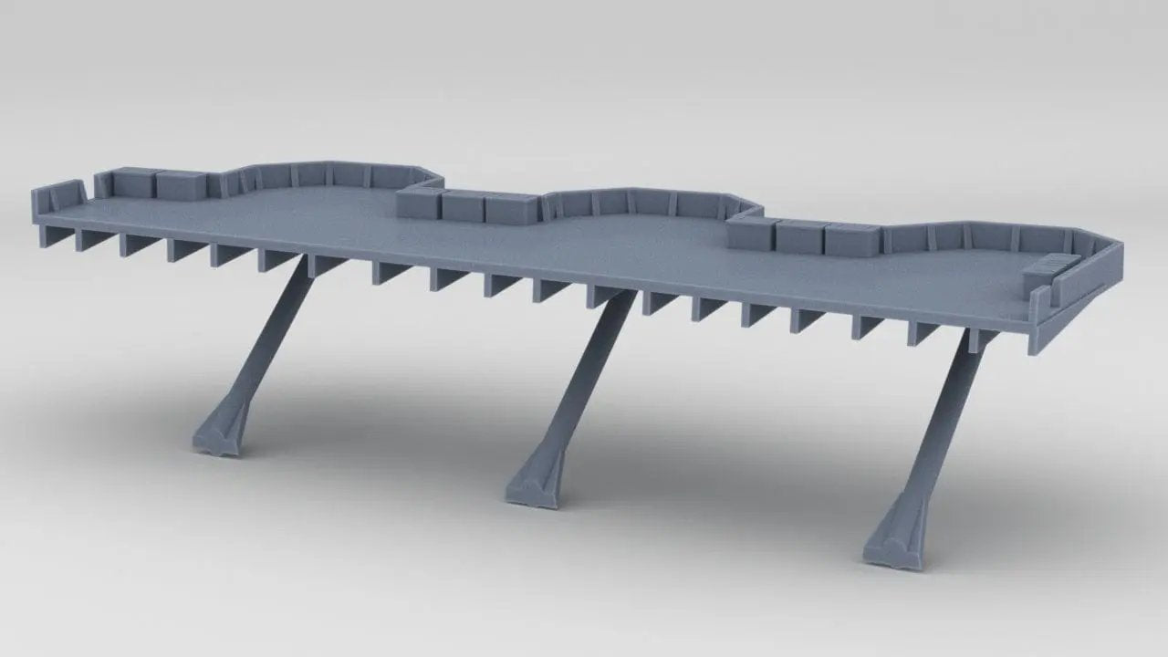 1/200 IJN Shinano Port Forward Tub 2 - distefan 3d print