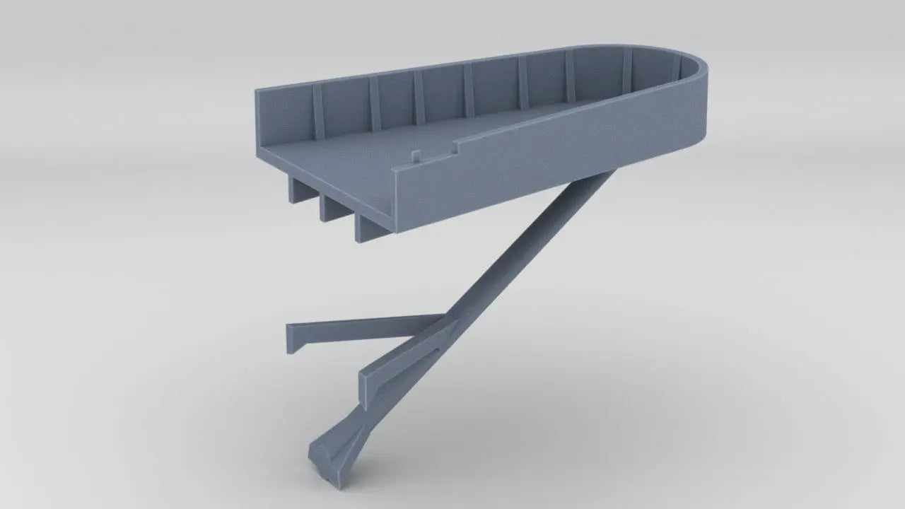 1/200 IJN Shinano Port Forward Tub 3 - distefan 3d print