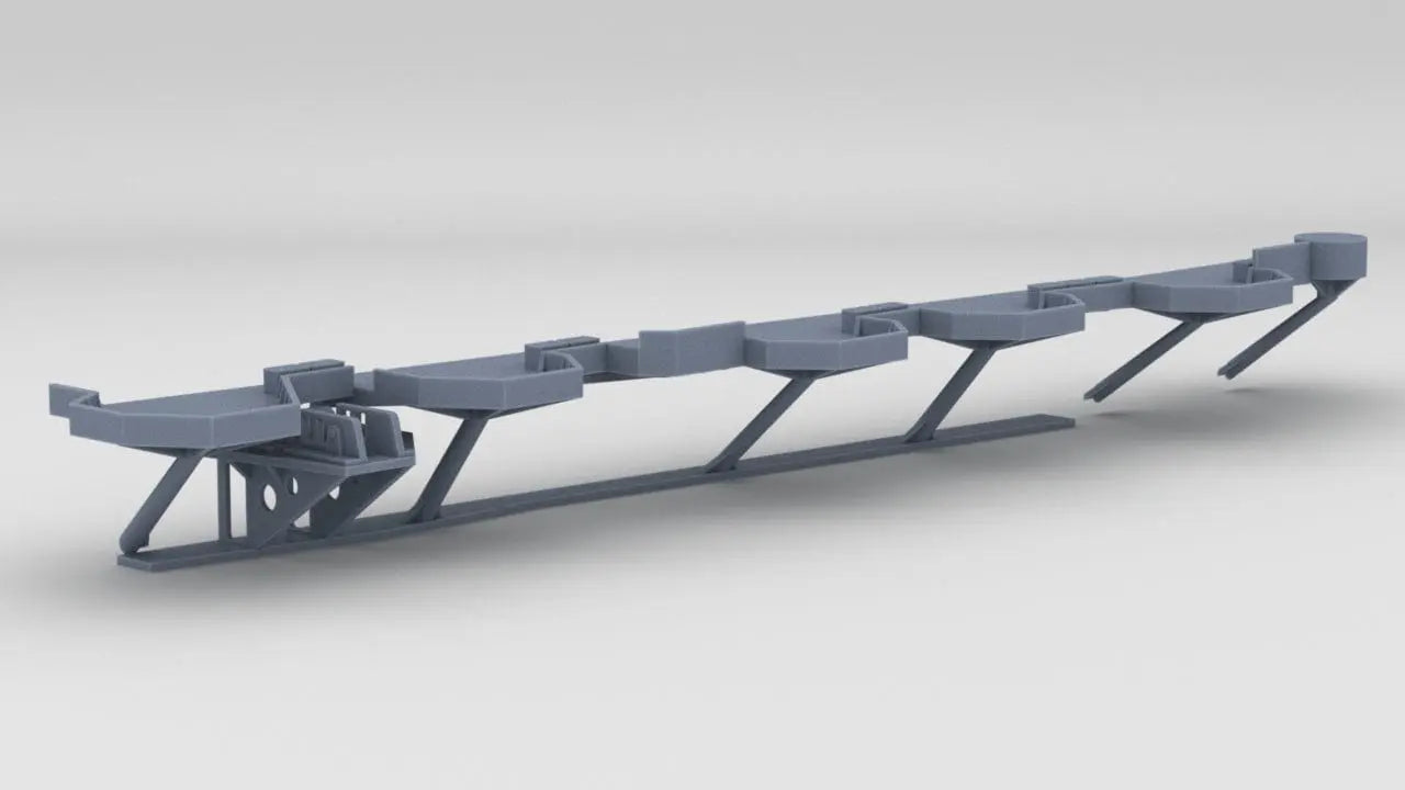 1/200 IJN Shinano Starboard Aft Tubs 1 - distefan 3d print