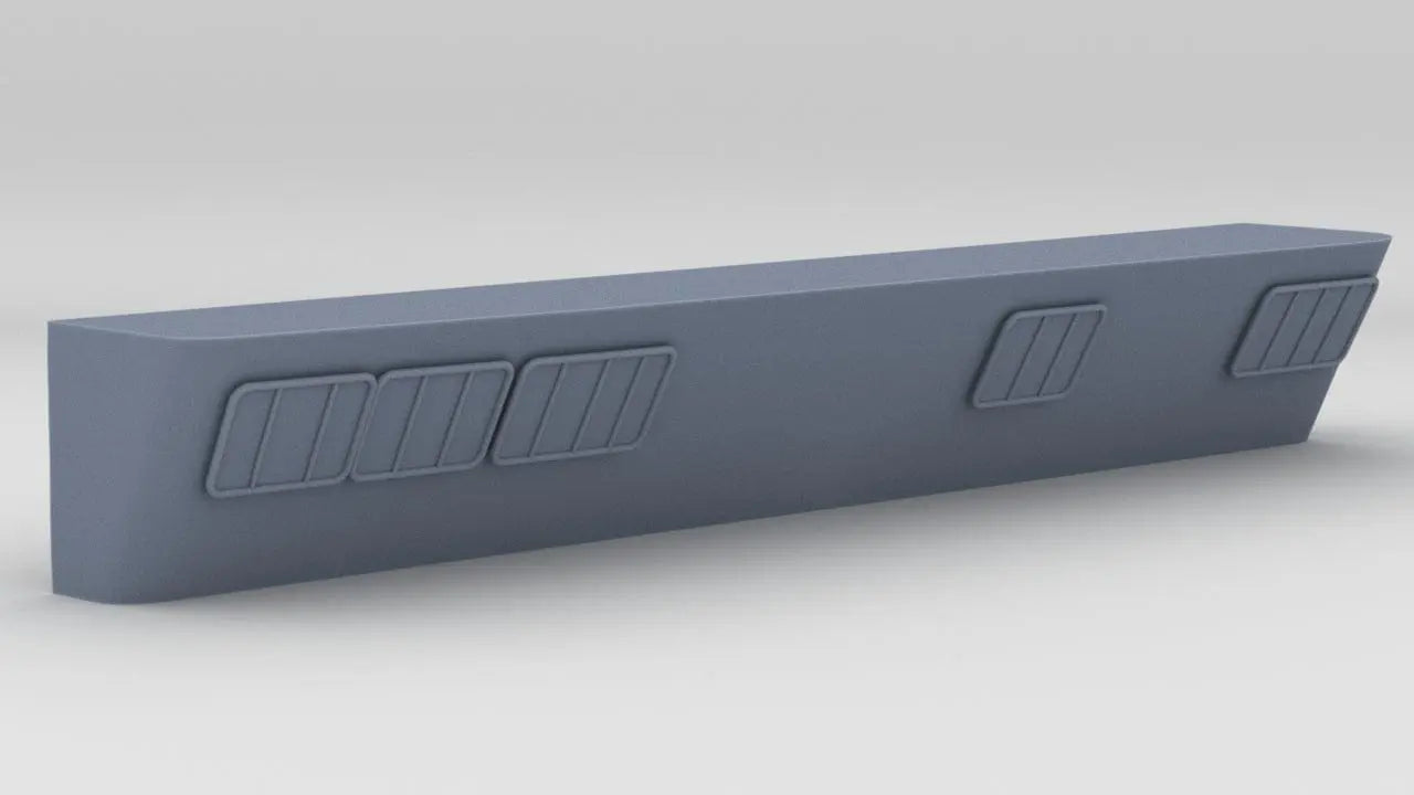 1/200 IJN Shinano Starboard Amidships Platform - distefan 3d print