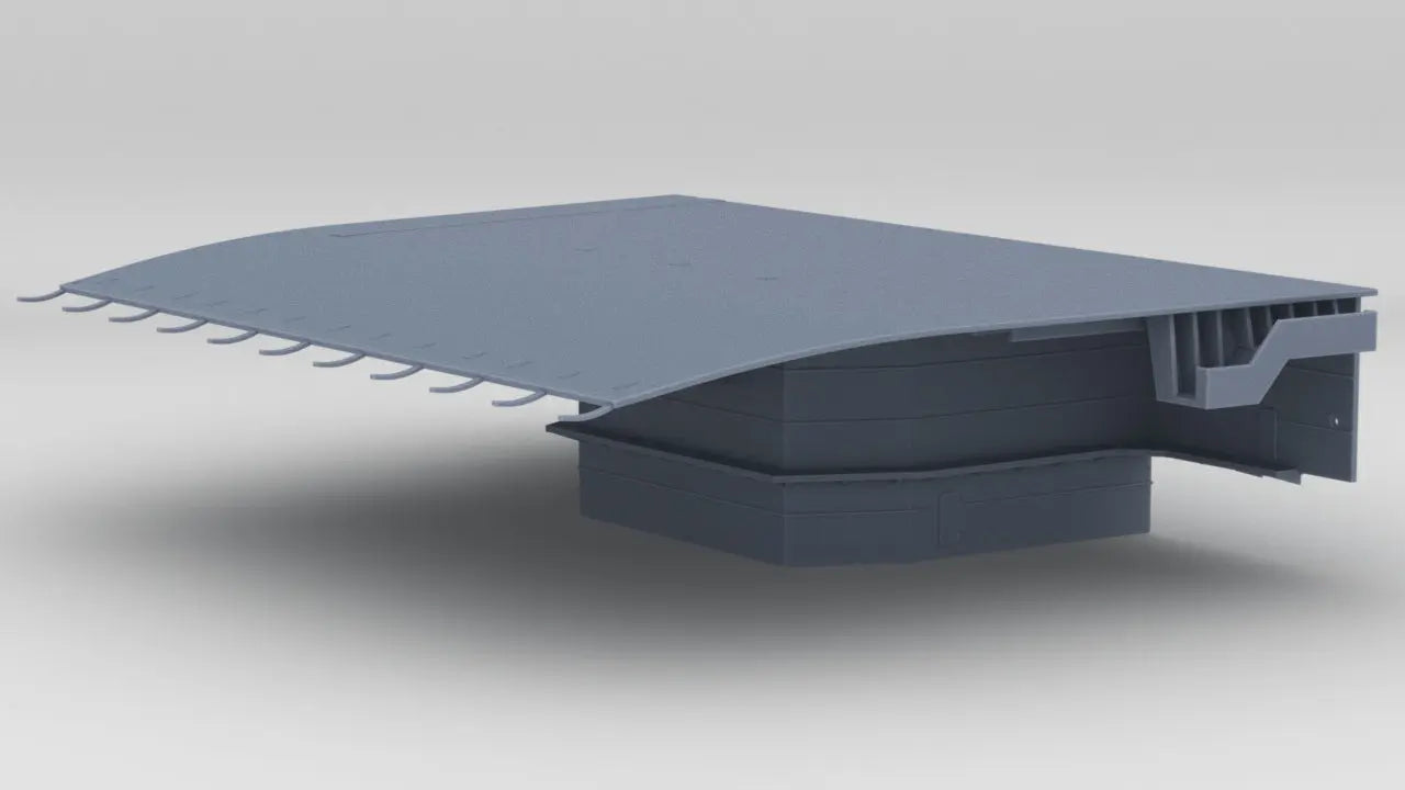 1/200 IJN Shinano Stern Flight Deck Protosoon