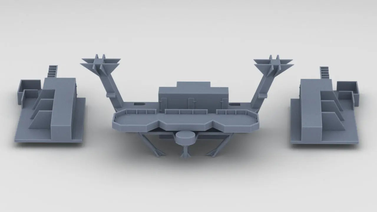 1/200 IJN Shinano Stern Tubs Set (3pcs) Protosoon