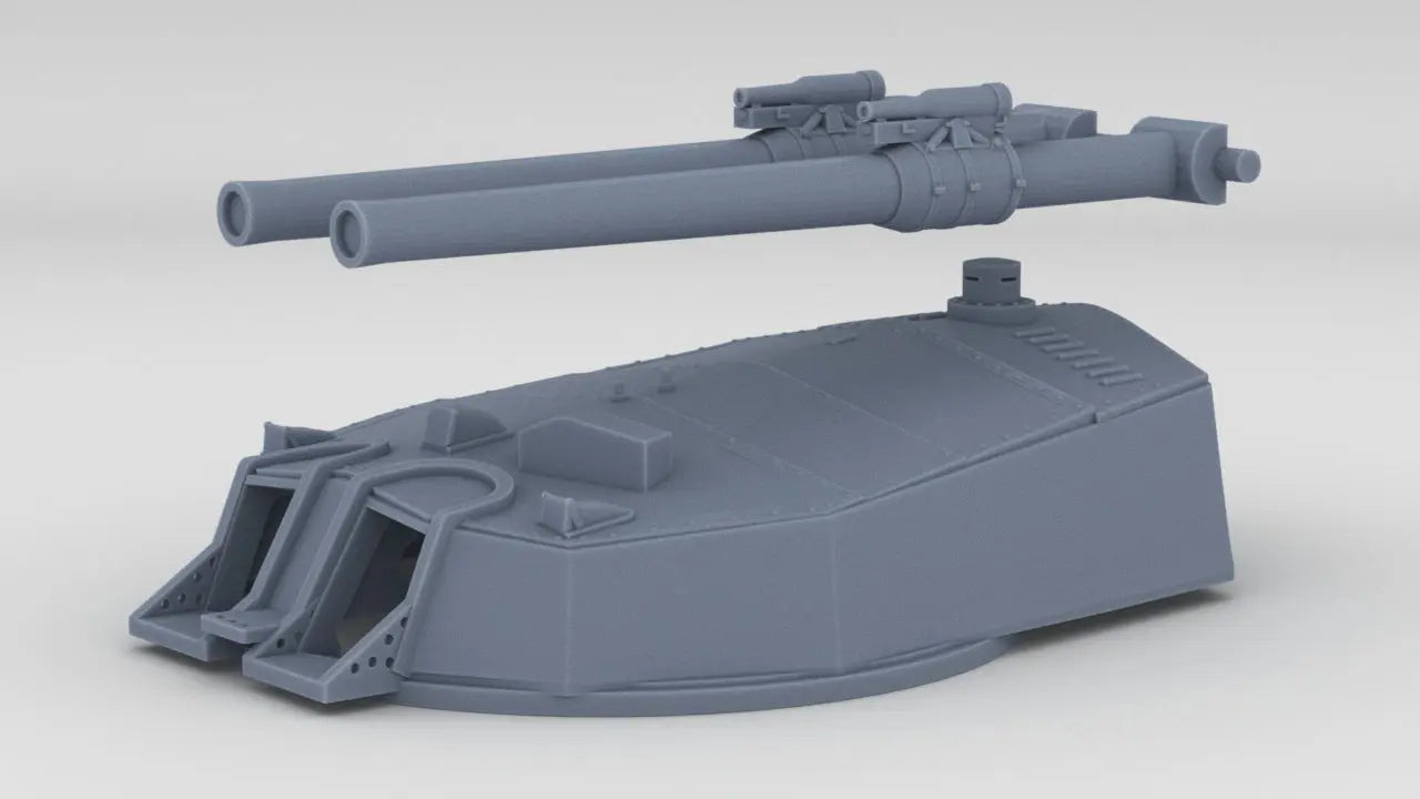 1/200 IJN Vickers 14 inch/45 Naval Gun Resin3Dinteractive